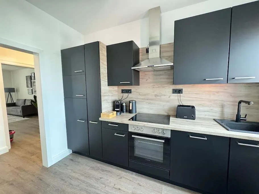 Apartment 220 Qm Penthouse Wohnung Mit Fahrstuhl - Ohne Spa City Airport City Airport Mannheim
