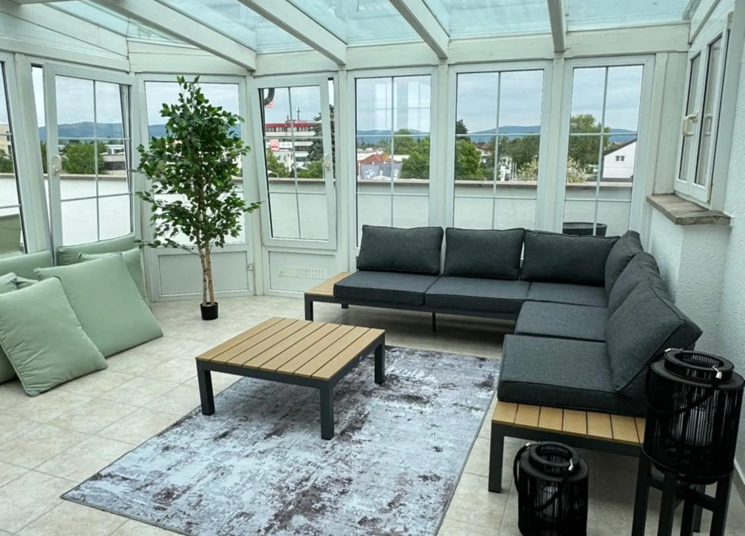 Apartment 220 Qm Penthouse Wohnung Mit Fahrstuhl - Ohne Spa City Airport City Airport Mannheim